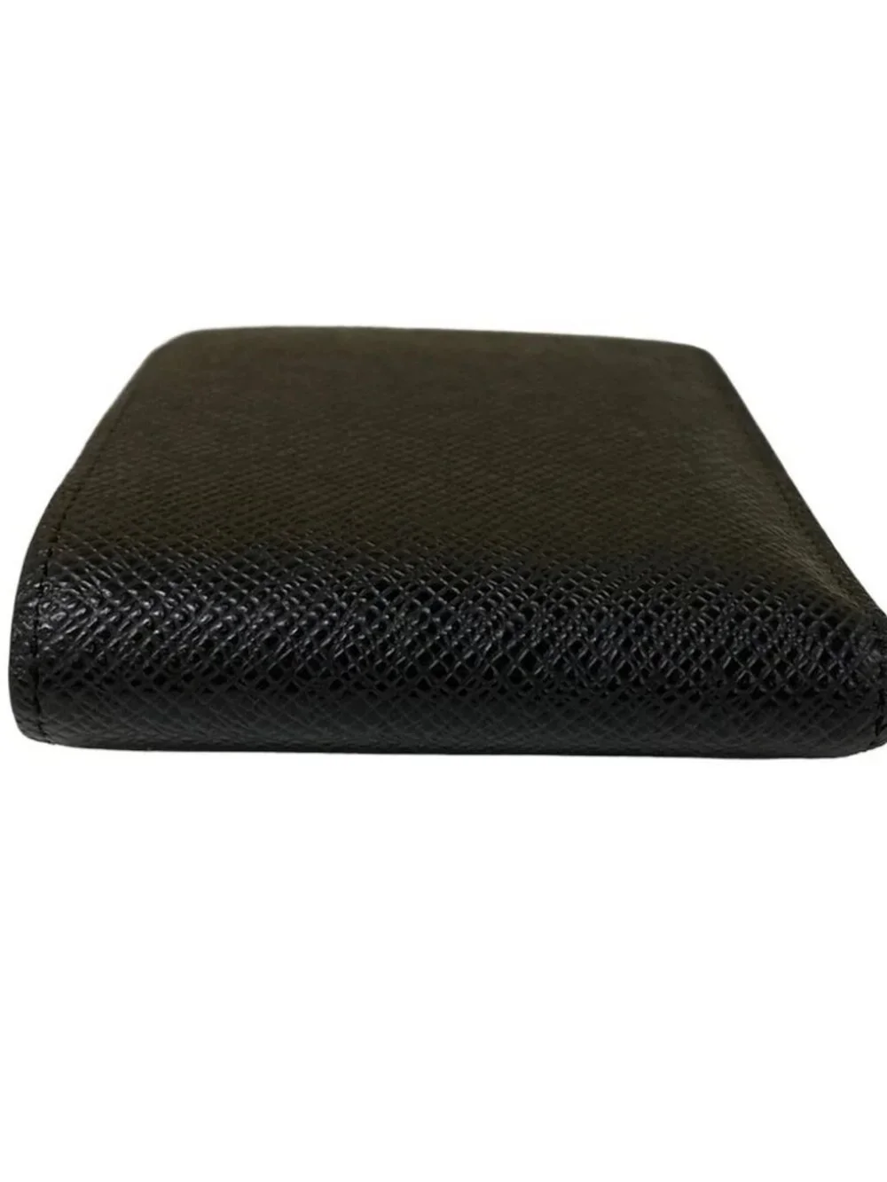 LOUIS VUITTON Portefeuille Slender Black Taiga RFID : confirmed